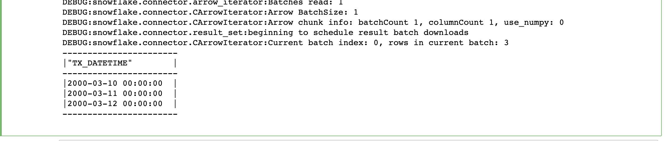 Snowpark converts Pandas DateTime type to LongType