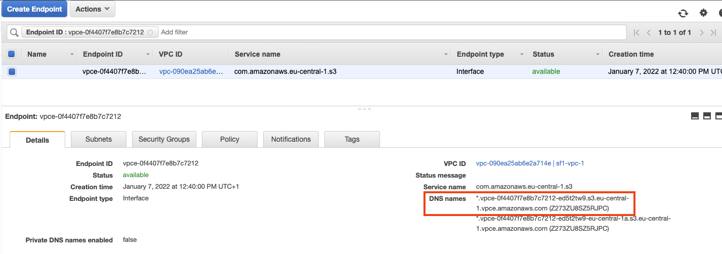 HOW TO CONFIGURE PRIVATE CONNECTIVITY TO INTERNAL STAGES WITH AWS S3