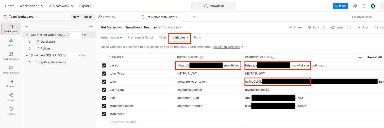 How to configure postman to use key pair authentication to connect to