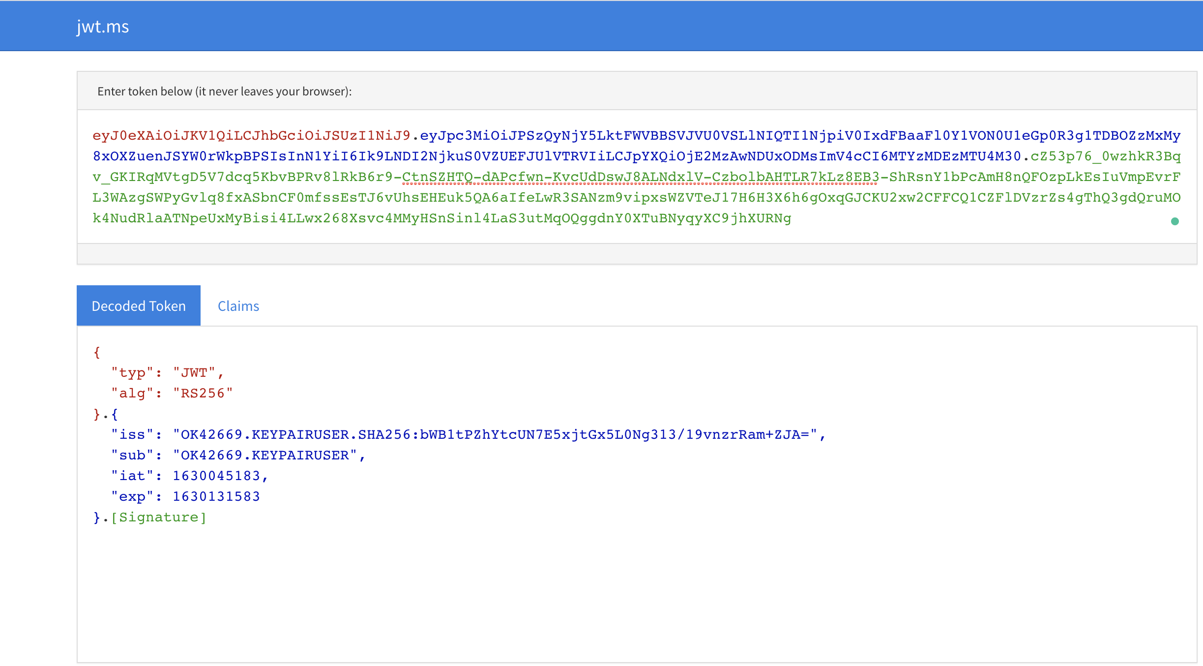 How to use snowsql to generate jwt token for key pair authentication