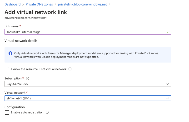 HOW TO: configure private connectivity to Internal Stages with Azure ...