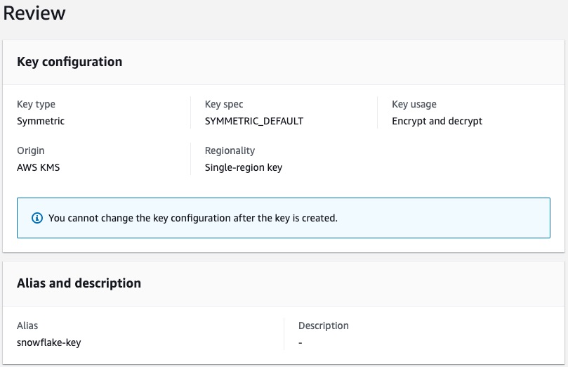 How to create a Customer Managed Key in AWS KMS for TriSecret Secure