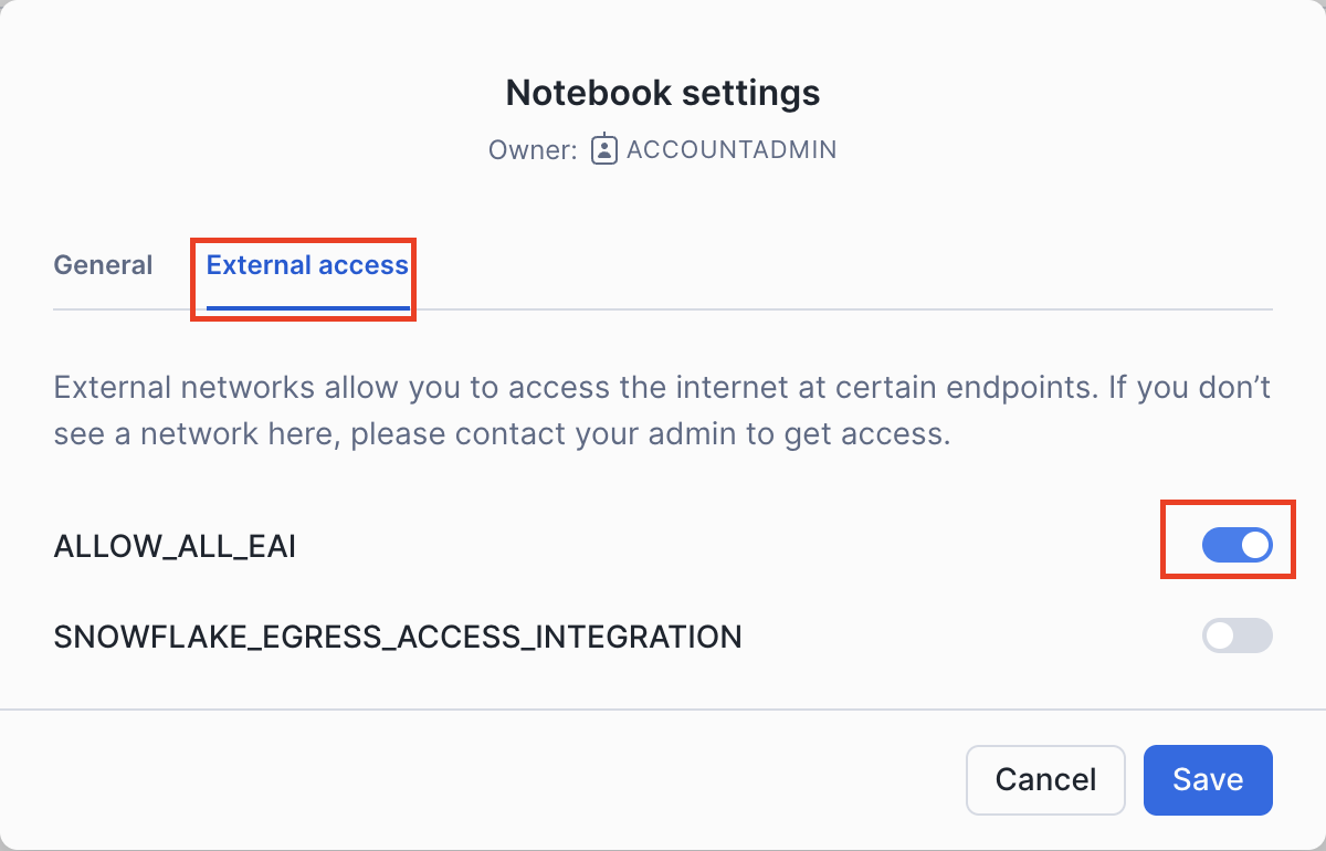 How to use Secret inside Snowflake Notebooks